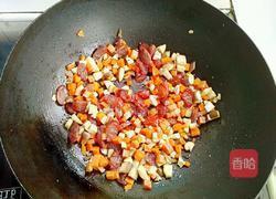 香菇腊肠焖饭的做法图解6