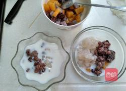 椰汁红豆芋圆的做法图解3