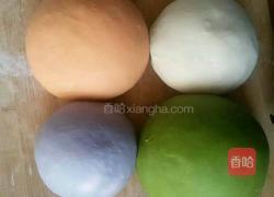 彩色饺子的做法图解2
