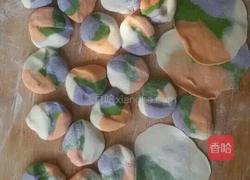 彩色饺子的做法图解4