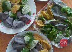 彩色饺子的做法图解6