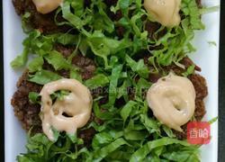 生菜牛肉饼的做法图解8