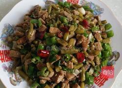 肉末酸豆角的做法图解5