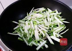 酱炒丝瓜的做法图解4