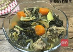 龙骨菜干汤（沙煲法）的做法图解8