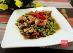 鸡腿烧毛豆的做法图解12
