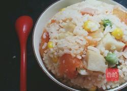 一个西红柿饭的做法图解4