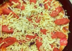 家常香肠披萨的做法图解6