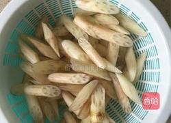 酸辣藕带的做法图解3