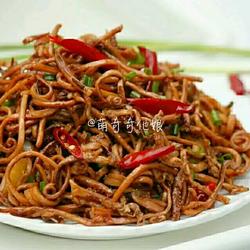 辣炒鱿鱼丝的做法[图]