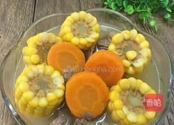 伞骨胡萝卜玉米汤(沙煲法)的做法图解9