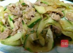 瘦肉炒青瓜的做法图解8