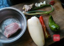 莲藕酿肉的做法图解1