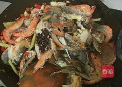 香辣啤酒虾蟹锅的做法图解9