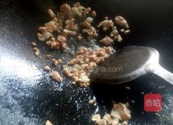 肉沫炒酸豆角的做法图解2