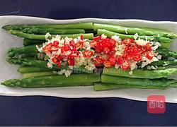 《油淋蒜香芦笋》的做法图解13