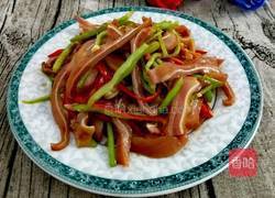 双椒拌耳丝的做法图解6