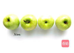 花生巧克力焦糖苹果的做法图解1