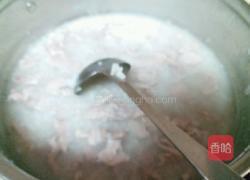 蘑菇瘦肉粥的做法图解4