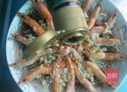 蒜茸粉丝虾的做法图解12