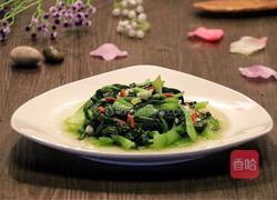 蒜蓉小白菜的做法图解7