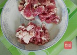 干煸豆角炒肉片的做法图解2
