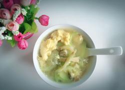小南瓜榨菜鸡蛋汤