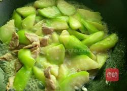 丝瓜炒肉的做法图解8