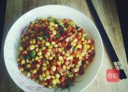 火腿炒玉米粒的做法图解6