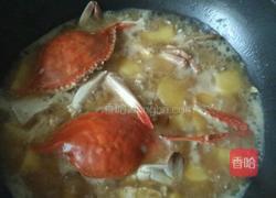 螃蟹炖土豆的做法图解7