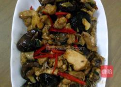 鸡肉炒蘑菇的做法图解6