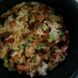西生菜包糯米饭的做法[图]