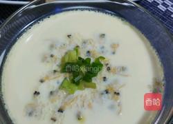 蜆肉蒸水蛋的做法图解5