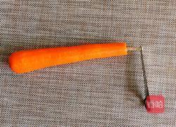 红萝卜花的做法图解4