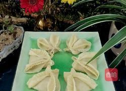 茴香馅蝴蝶花式蒸饺的做法图解21