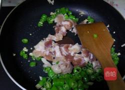 豆荚干辣炒肉的做法图解2
