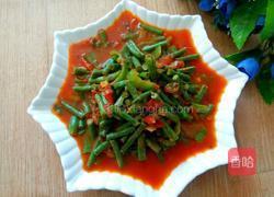 西红柿炒豇豆角的做法图解5