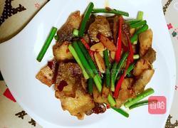 蒜苔回锅肉的做法图解5