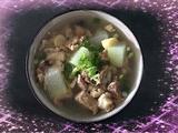 《清炖牛腩冬瓜汤》