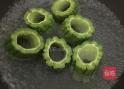 香菇瘦肉酿苦瓜的做法图解4