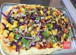 果蔬披萨的做法图解8