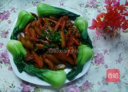 西瓜皮炒鸡脚的做法图解8