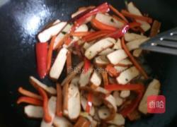 辣炒香干的做法图解4