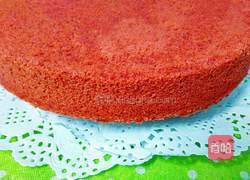 红丝绒戚风蛋糕(六寸)的做法图解21