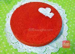 红丝绒戚风蛋糕(六寸)的做法图解23