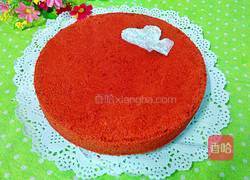 红丝绒戚风蛋糕(六寸)的做法图解24