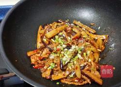 豆瓣醬茄子的做法图解8