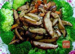 香菇西兰花的做法图解4