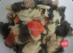 木耳鲜姜炒肉片的做法图解6
