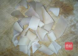 彩椒炒肉皮的做法图解5